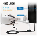 Cabo Link Para Quest 5 Metros Com Entrada De Carregamento Nf