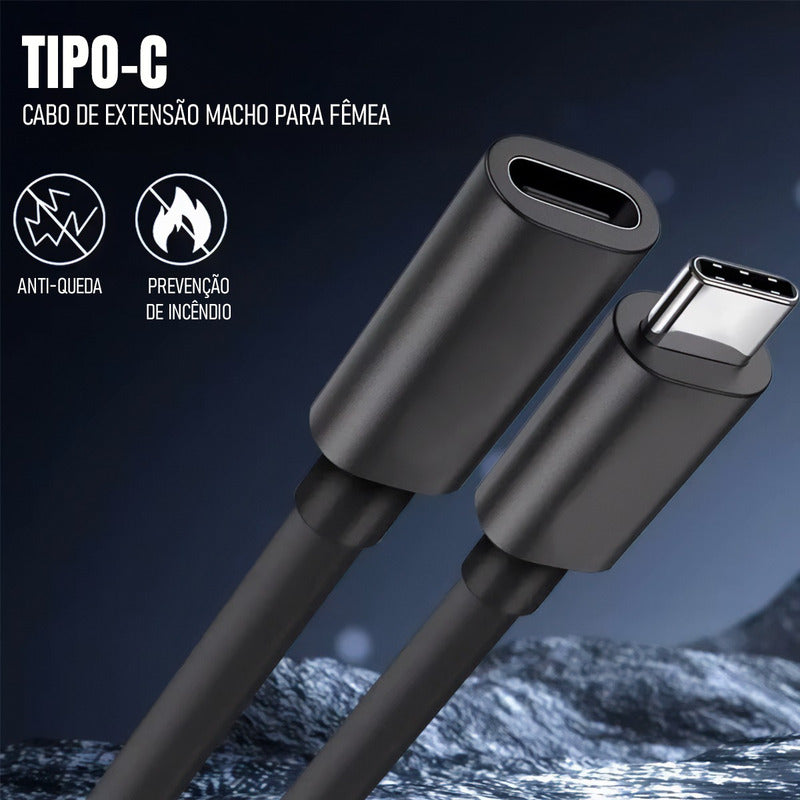 Cabo Extensor Usb-c Dorn 5m Blindado 10gpbs