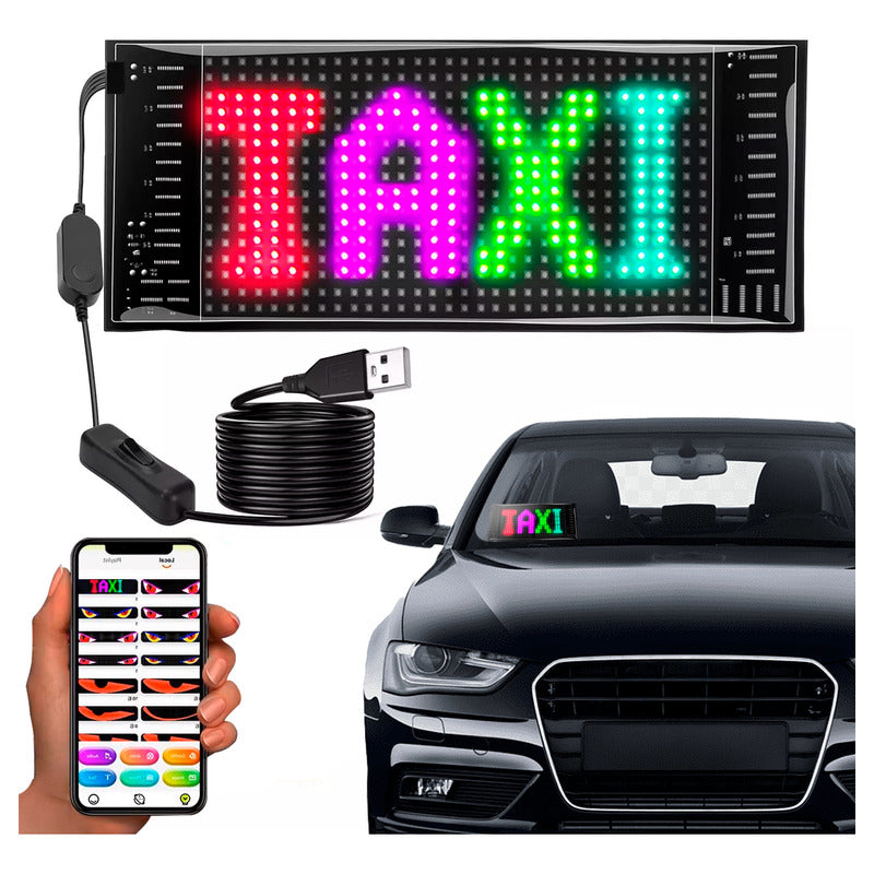 Tela Led Flexível 20x10cm - Imagens E Animações