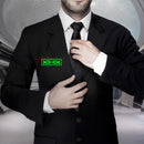 Mini Placa LED Virtua FX USB Personalizável - Crachá Digital, Bateria 25 Horas e Recarga Rápida