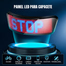 Display LED Virtua FX para Capacete - Personalização Bluetooth, 576 LEDs RGB e Bateria 12h