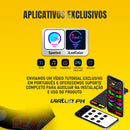 Par 2 Telas de LED Flexíveis OLED Virtua FX - Controle por App, USB 5V, Carro/Caminhão, Brilho Superior