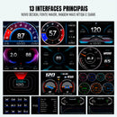 Computador De Bordo Universal Obd2 Display Hud Carro - Dorn