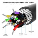 Cabo Displayport Para Hdmi 8k 2.1 Dorn 3 Metros