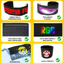 Par 2 Telas de LED Flexíveis OLED Virtua FX - Controle por App, USB 5V, Carro/Caminhão, Brilho Superior