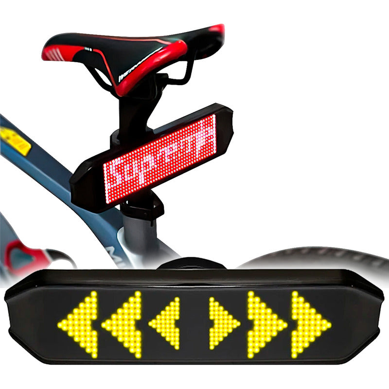 Lanterna Bicicleta Led Sinalizador Bike Iluminação Via App