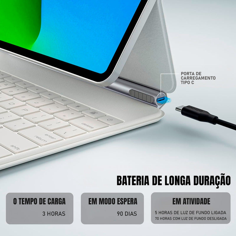 Teclado Dorn Magic Trackpad Para iPad Pro 11 E Air