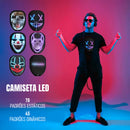 Camiseta Led Para Imagens, Textos E Animações - Virtua Fx