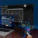 Docking Hub Hdmi Usb-c Tela Streamdeck Touchscreen - Dorn