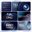 Câmera Ptz Dorn 12xu 4k Ndi Hx Onvif Hdmi Usb Rj45