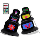 Boné com Painel de LED Virtua FX - Personalizável via App, MINI LED 1200 cd/m² e Recarga USB-C