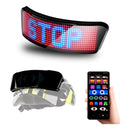 Display LED Virtua FX para Capacete - Personalização Bluetooth, 576 LEDs RGB e Bateria 12h