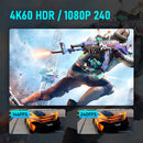 Placa Captura Vídeo Dorn Externa 4k Usb 3.2 240hz