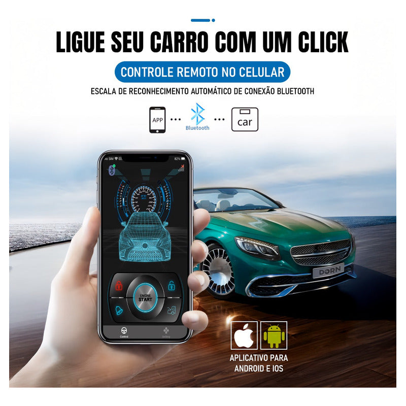 Kit Start Stop Universal Partida Remota Chave De Presença Rl