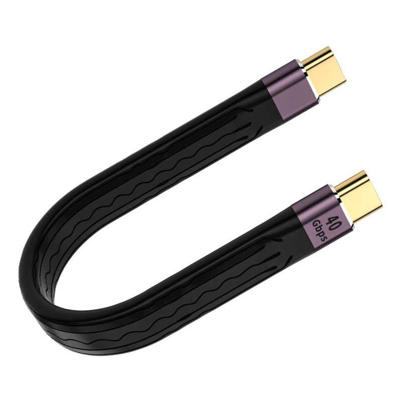 Cabo Usb 4.0 Tipo C / Tipo C Thunderbolt 4 40gpbs 100w 4k