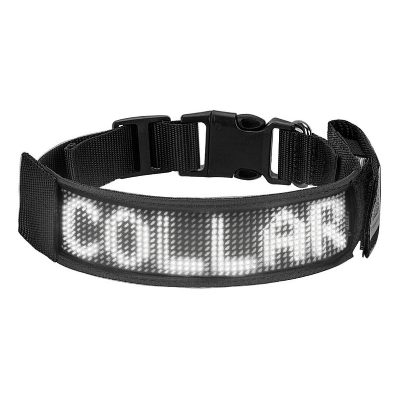 Coleira Pet Virtua Fx - Colar Led Personalizável