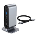 Dock Station Hdmi Usb-c Thunderbolt Hdmi 4k Rj45 100w - Dorn