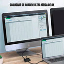 Cabo Adaptador Dorn para Áudio e Vídeo - Conectores Banhados a Ouro e Som Estéreo Nítido