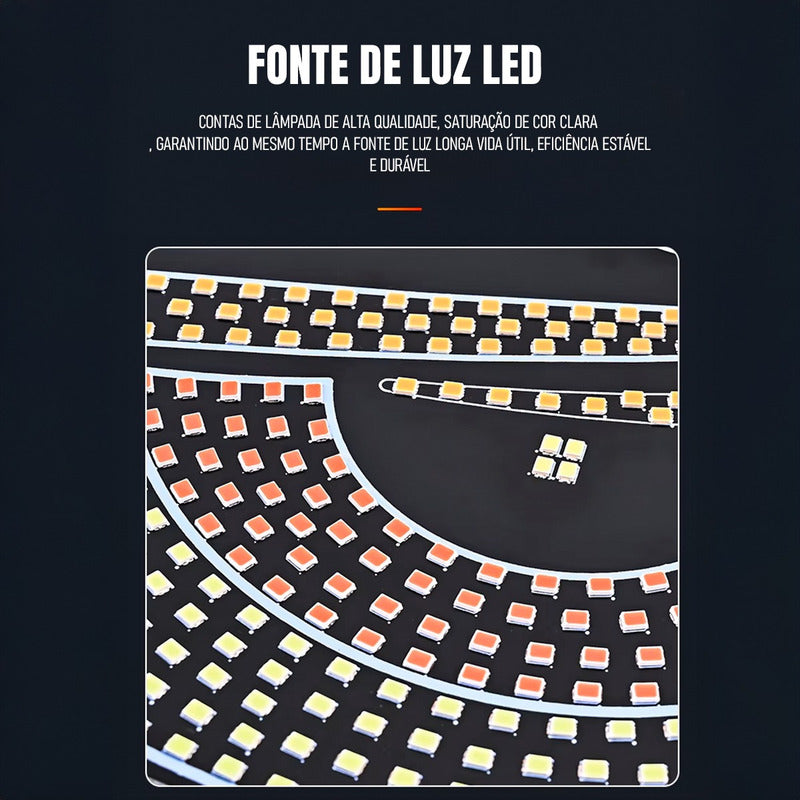 Tela Led Olhos Para Caminhões E Carros - Painel Led Virtuafx