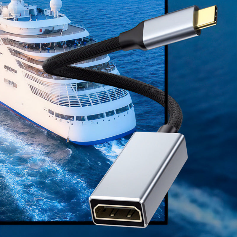 Adaptador Dorn Aluminium Usb-c Para Hdmi Ultra Hd.
