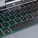 Teclado Magic Dorn DOQO para iPad Mini 6 / 7 - Touchpad, RGB Retroiluminado e Capa 360°