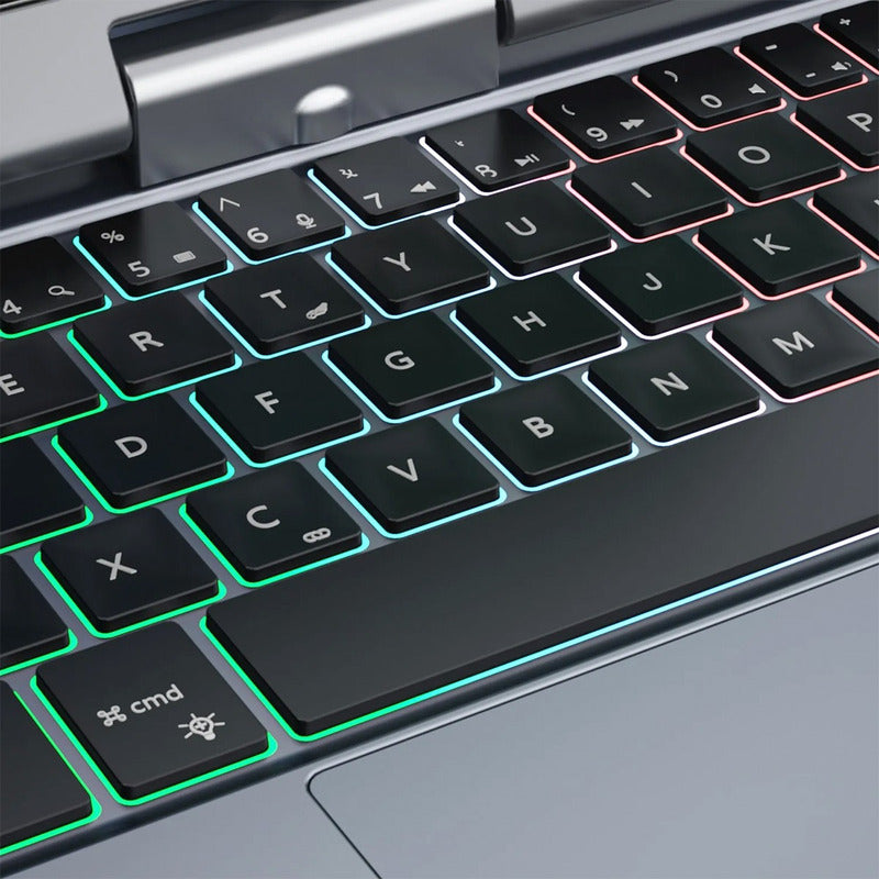 Teclado Doqo Magic Para iPad Mini 6 E 7 - Prata