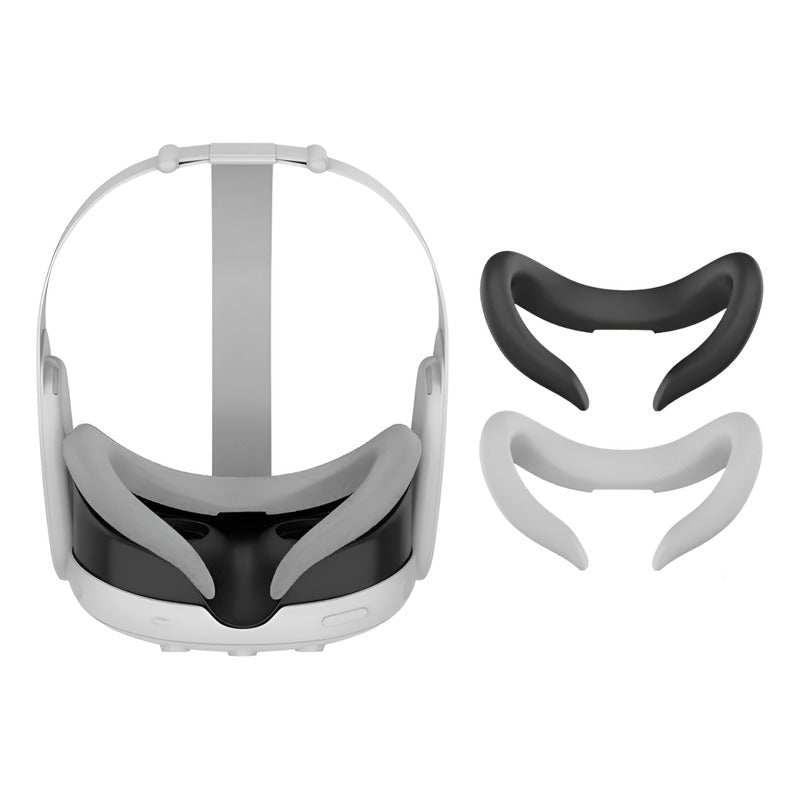 Capa Facial Silicone Á Prova De Suor Lavável Para Quest 3