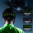 Display LED Virtua FX para Capacete - Personalização Bluetooth, 576 LEDs RGB e Bateria 12h