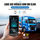 Kit de Partida Remota Dorn 24V para Caminhões - Chave de Presença LED, Senha no Vidro, Start/Stop e Aplicativo Celular