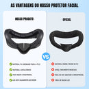 Capa Espaçador E Mascara Facial De Espuma Para Quest 3s