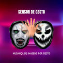 Máscara LED Virtua FX com Controle via App - 2.074 LEDs RGB, 115 Modos e Silicone Ajustável