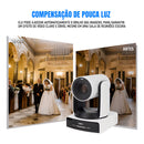 Câmera Dorn 30xz 4k 60fps Ndi Hx Onvif Hdmi Usb Rj45 3d-sdi