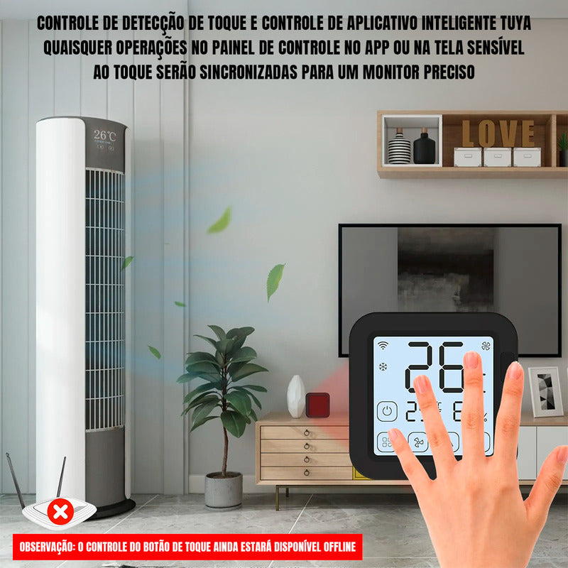 Controle Universal Smart Touchscreen Ar Condicionado