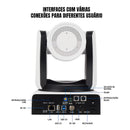 Câmera Dorn 30xz 4k 60fps Ndi Hx Onvif Hdmi Usb Rj45 3d-sdi