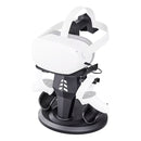Base Dock Carregamento VR Virtua FX - Suporte Meta Quest 3/2/Pro, USB-C Magnético e Iluminação RGB