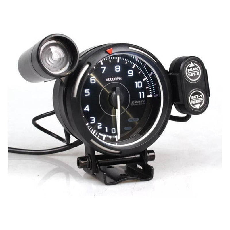 Relógio Instrumento De Corrida Esportivo Rpm Led Shift + Nf