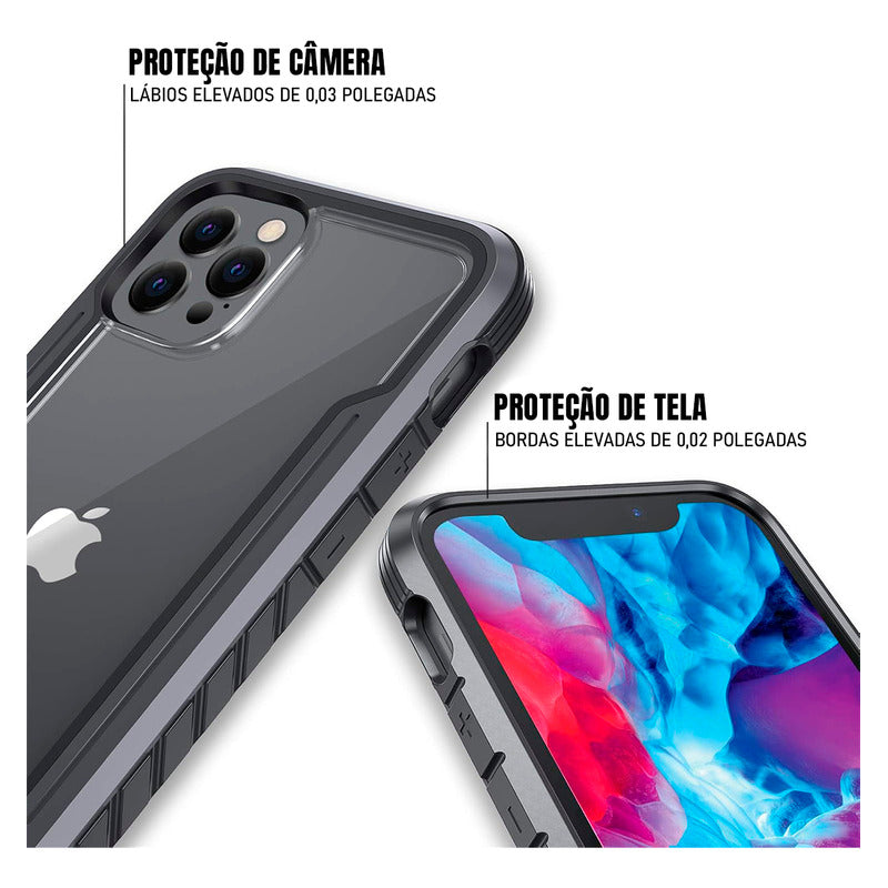 Case Anti Impacto Dorn Samsung Galaxy S24 S25 Ultra Plus - Proteção Militar Transparente 1,8m