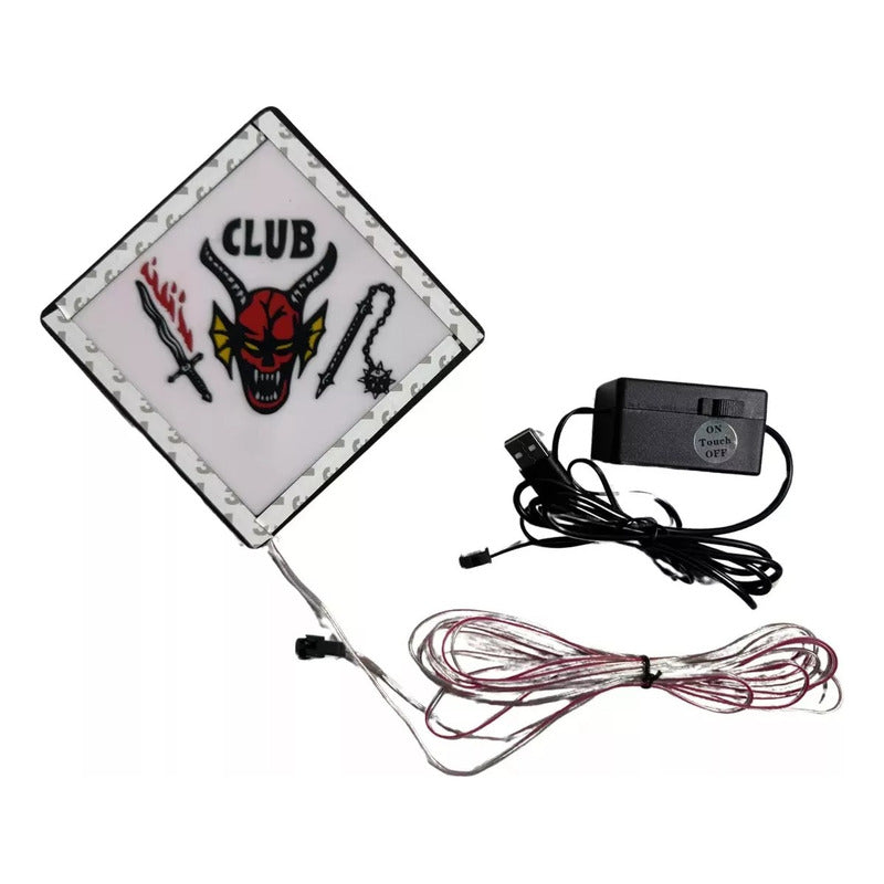Adesivo Eletrônico Vidro Led Glow Gta Wanted Jdm Drift Night