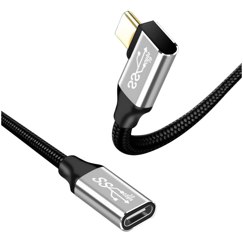 Cabo Extensor Usb-c 1 Metro Blindado 100w 10gpbs 4k