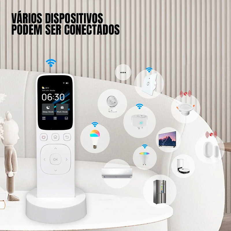 Controle Remoto Inteligente Dorn Voz Wifi Smart Home Tuya