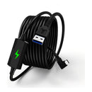 Cabo Link Para Quest 5 Metros Com Entrada De Carregamento Nf