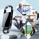 Gravador De Voz Espião Tipo Chaveiro 64gb Até 20h Gravação