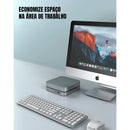 Hub Docking Station Dorn HD SSD 2.5 para Mac Mini - Expansão USB-C e Saída HDMI 4K