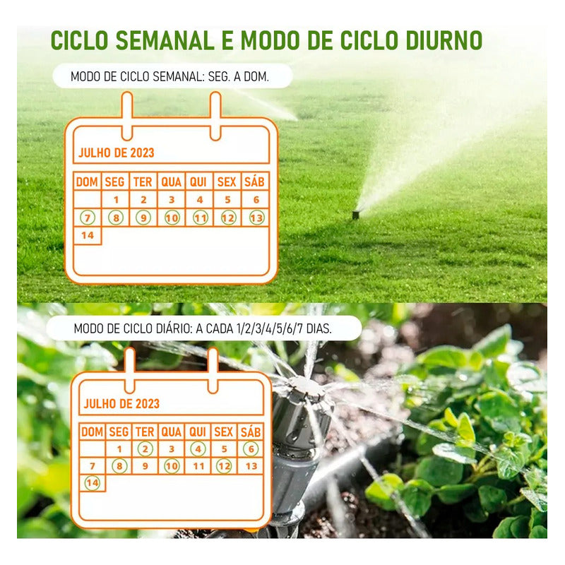 Temporizador P Torneira Mangueira Programável Água Irrigação