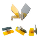 Visor Protetor Solar Quebra Sol Automotivo 12x32 Cm