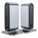 Dock Station Hdmi Usb-c Thunderbolt Hdmi 4k Rj45 100w - Dorn