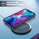 Case Anti Impacto Dorn Samsung Galaxy S24 S25 Ultra Plus - Proteção Militar Transparente 1,8m