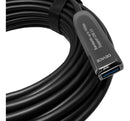 Cabo Extensor USB 3.0 Ativo Dorn - Fibra Óptica 10 Gbps, Sem Perda de Sinal para Webcam 4K/Streaming