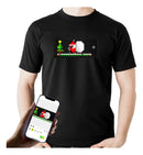 Camiseta Led Para Imagens, Textos E Animações - Virtua Fx