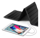 Carregador Solar Dorn Turbo 30W Dobrável - USB e USB-C PD, IP65 para Camping e Viagens